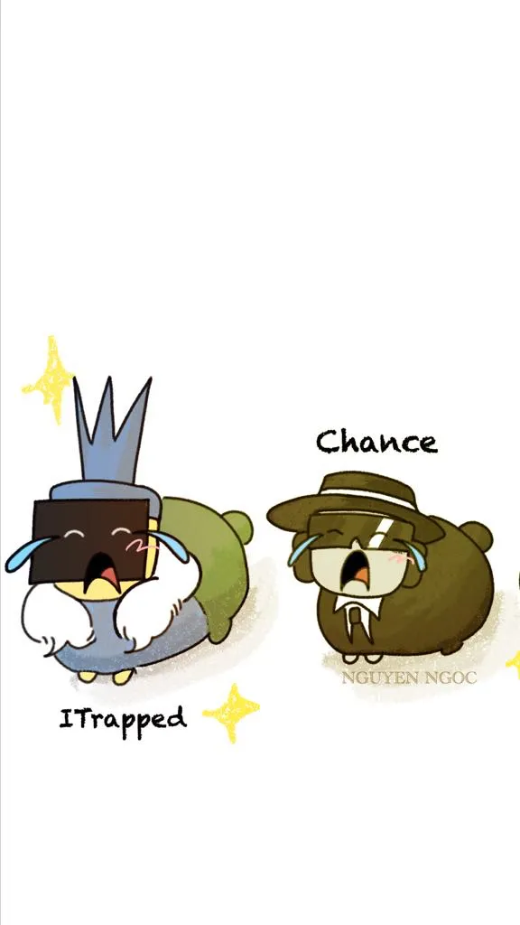 ai character: Itrapped x Chance background