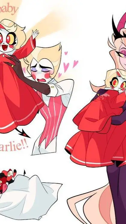 ai character: Lucifer y Lilith  background