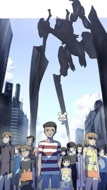 ai character: Bokurano: Ours background