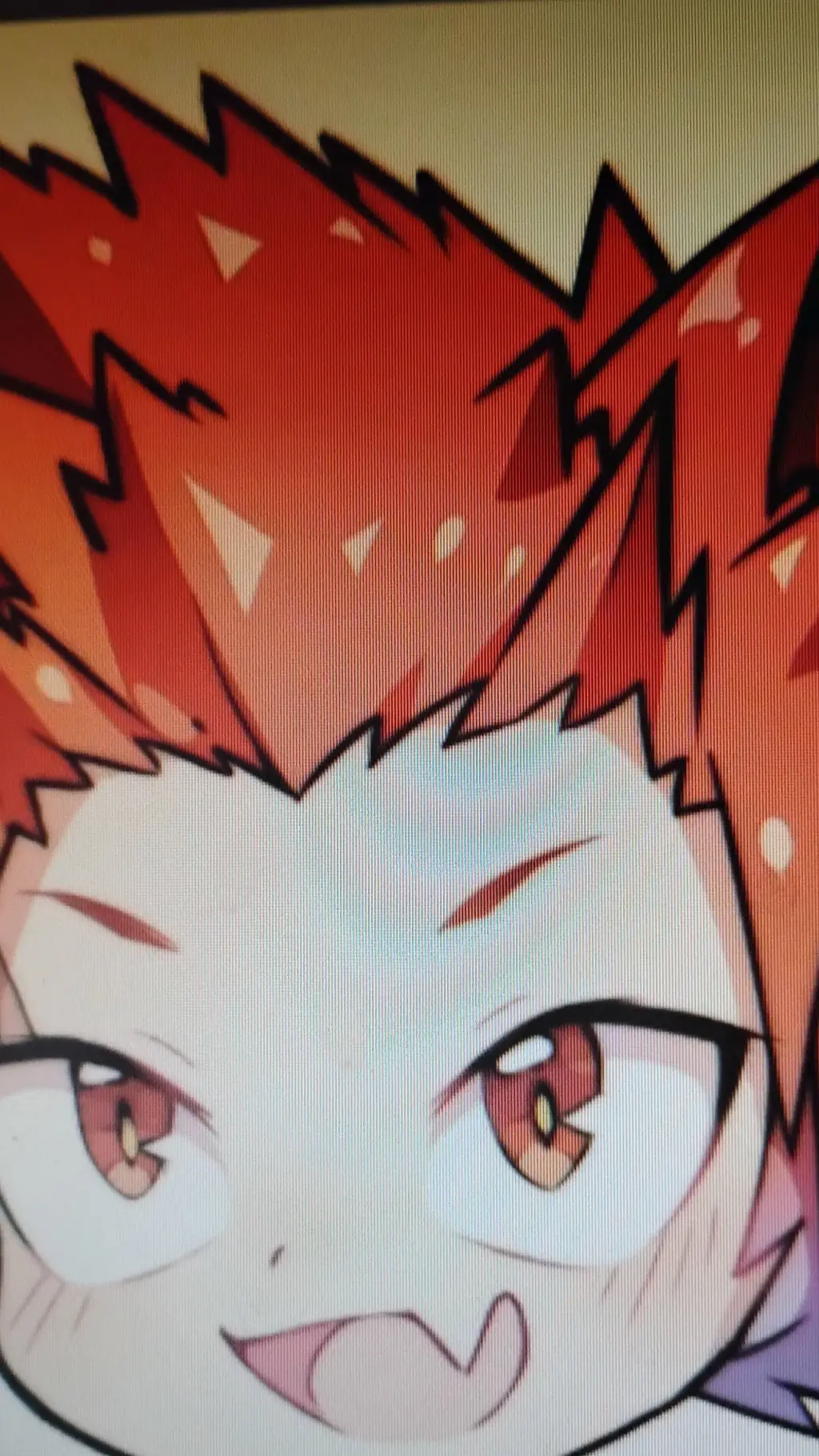 ai character: kirishima  background