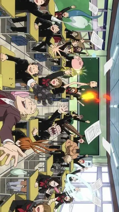 ai character: escuela  background