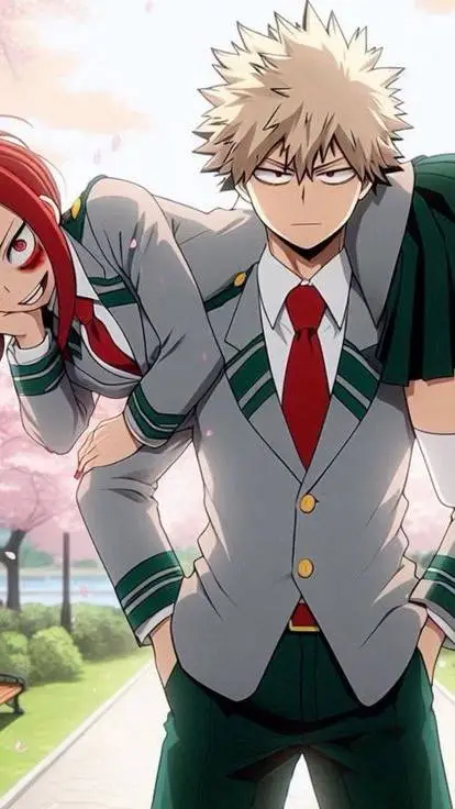 ai character: Naitiry y bakugo  background