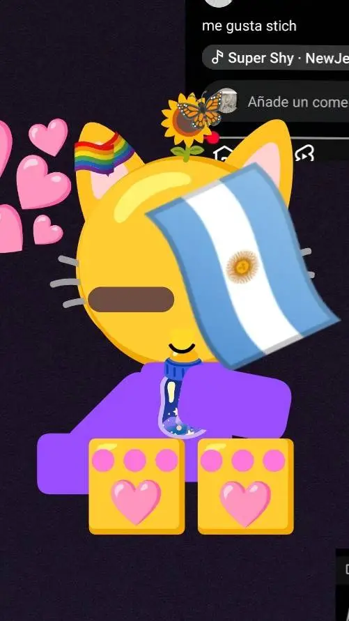 ai character: milsy bebe background