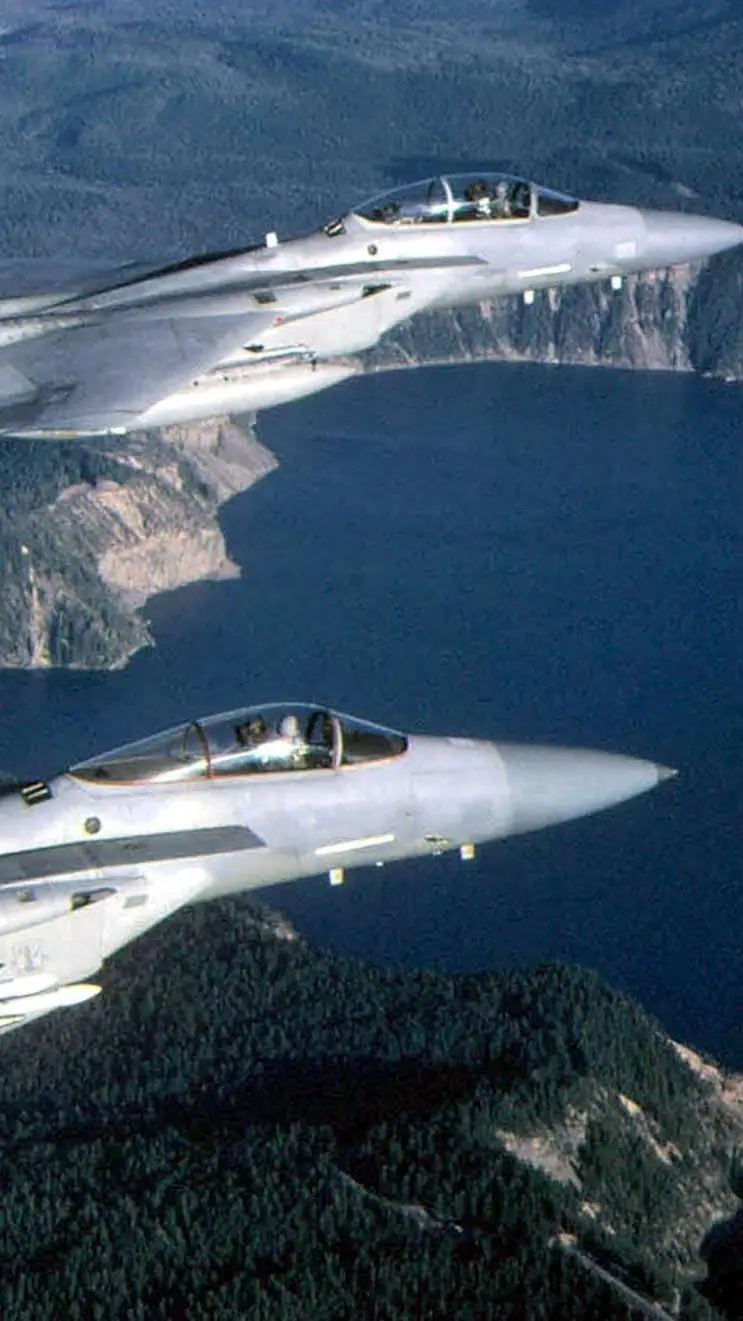 ai character: F-15 Eagle  background