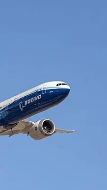 ai character: Boeing 777X background