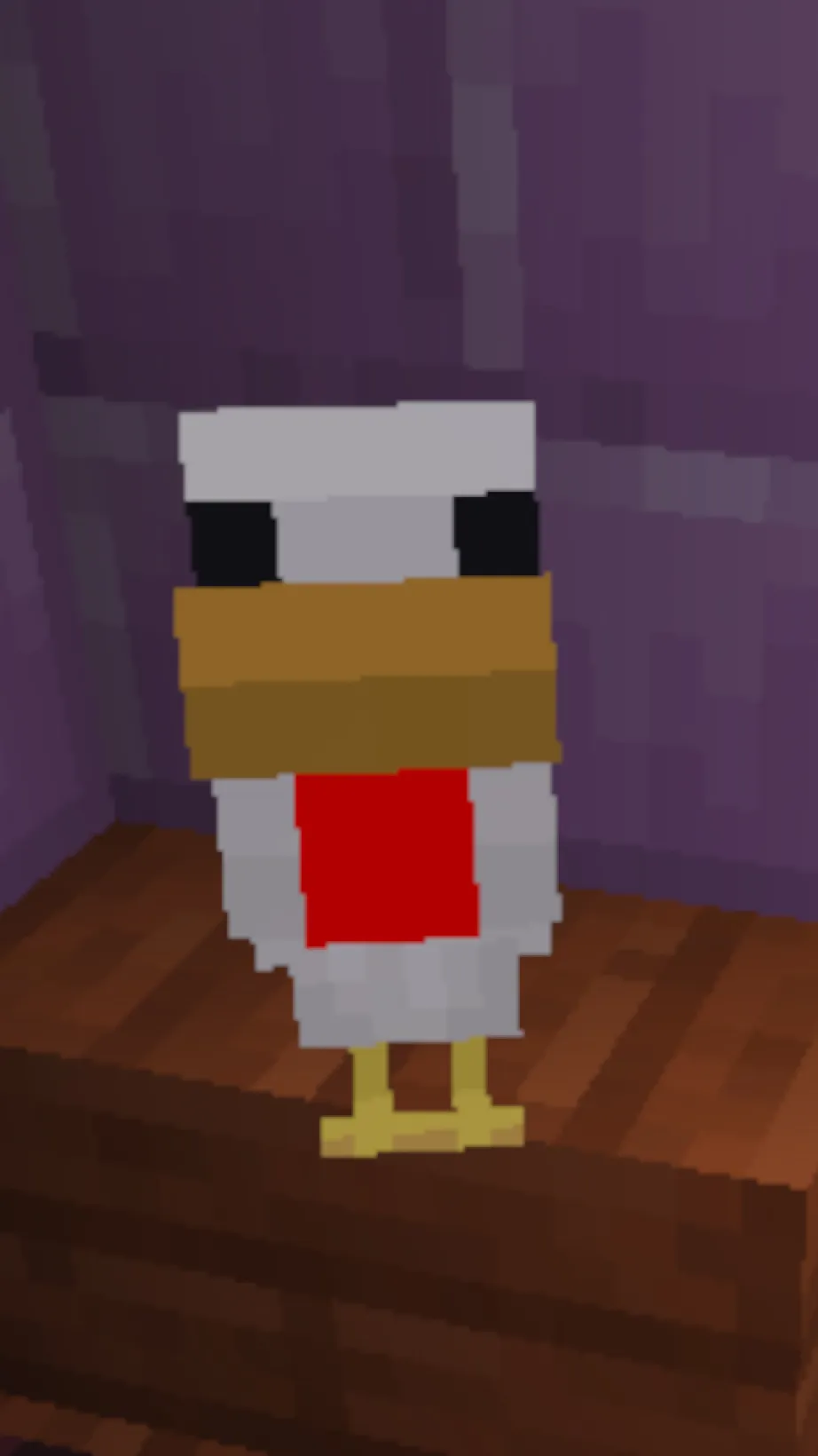 ai character: Chicken  background