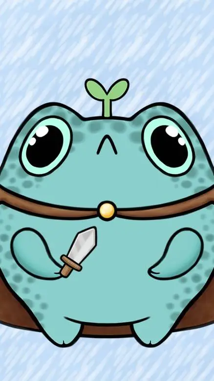 ai character: Frogget background