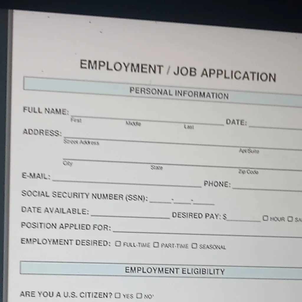 chat with ai character: Job application