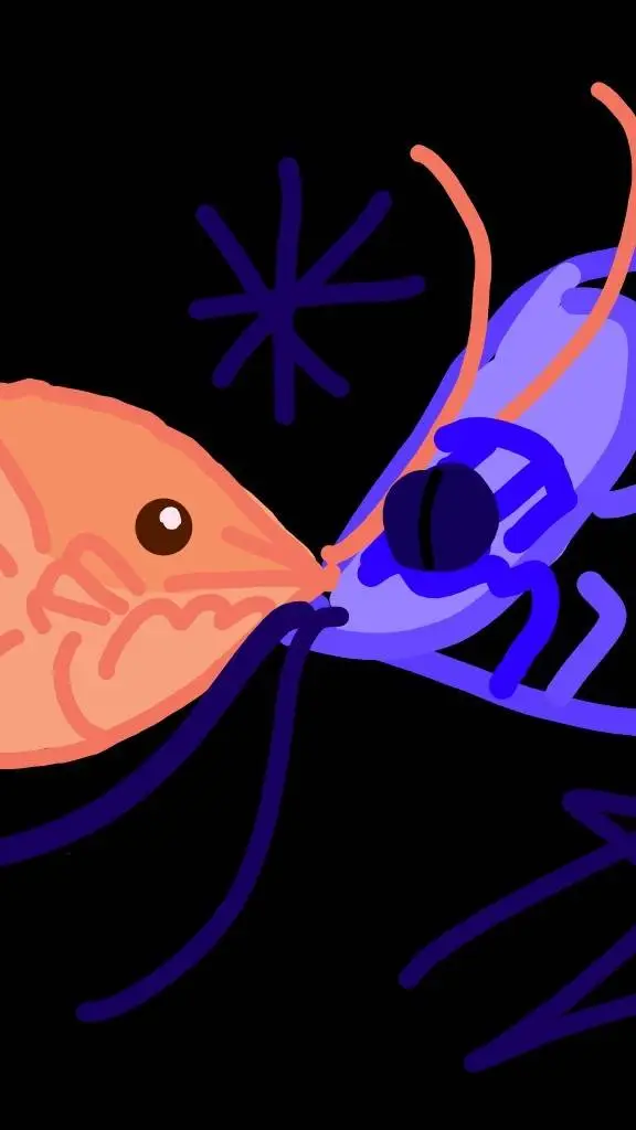 ai character: Lilly love braids background