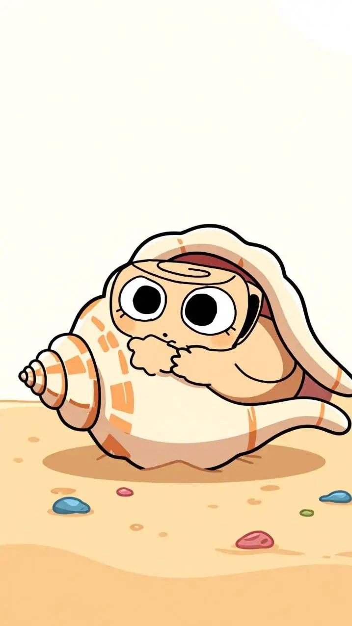 ai character: Chicken shelly background