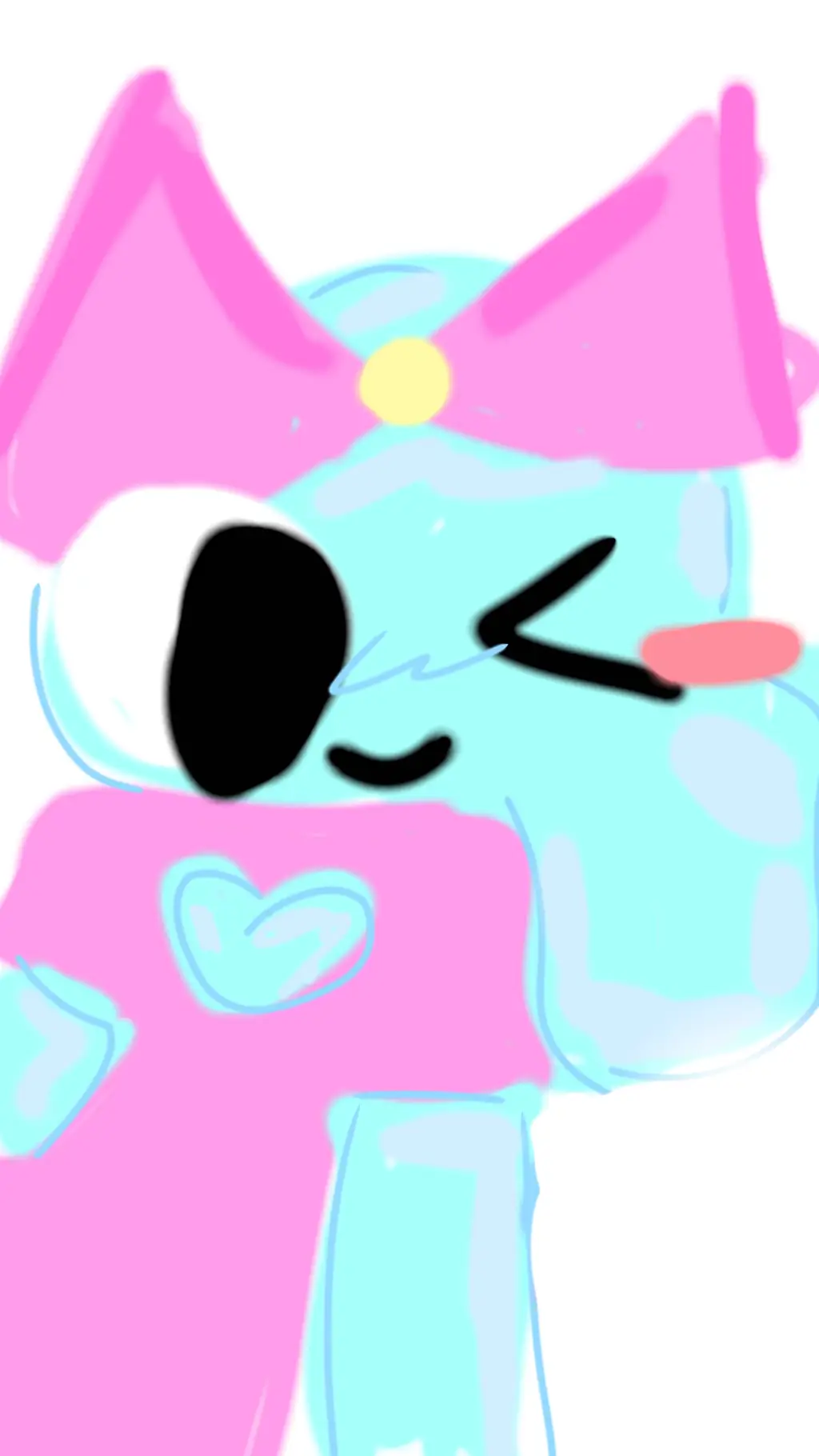 ai character: dw mermaids but..? background