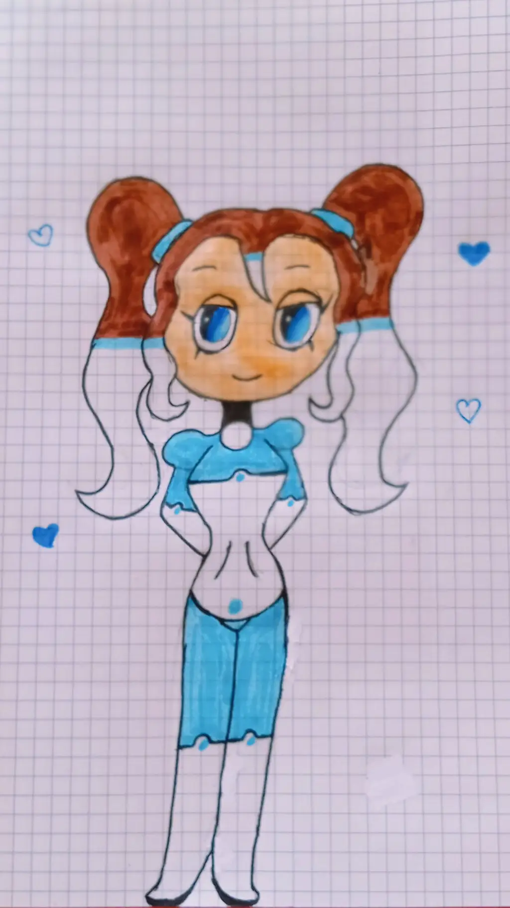 ai character: Alina💙🌠 background