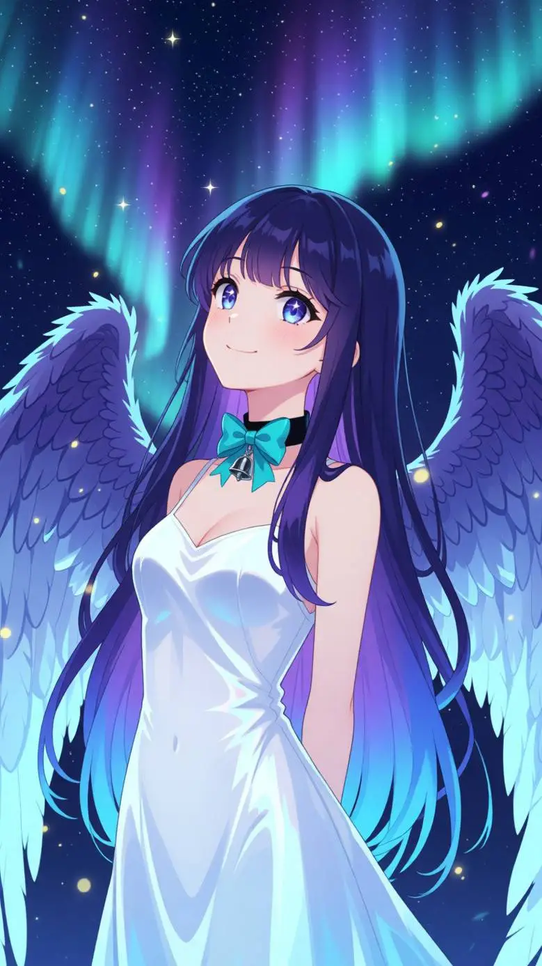 ai character: Sofia🌠💙💜 background