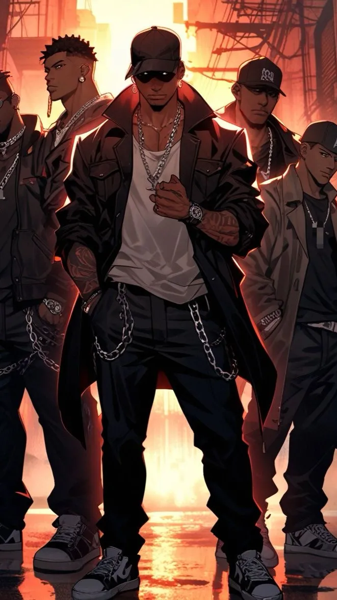 ai character: Gang background