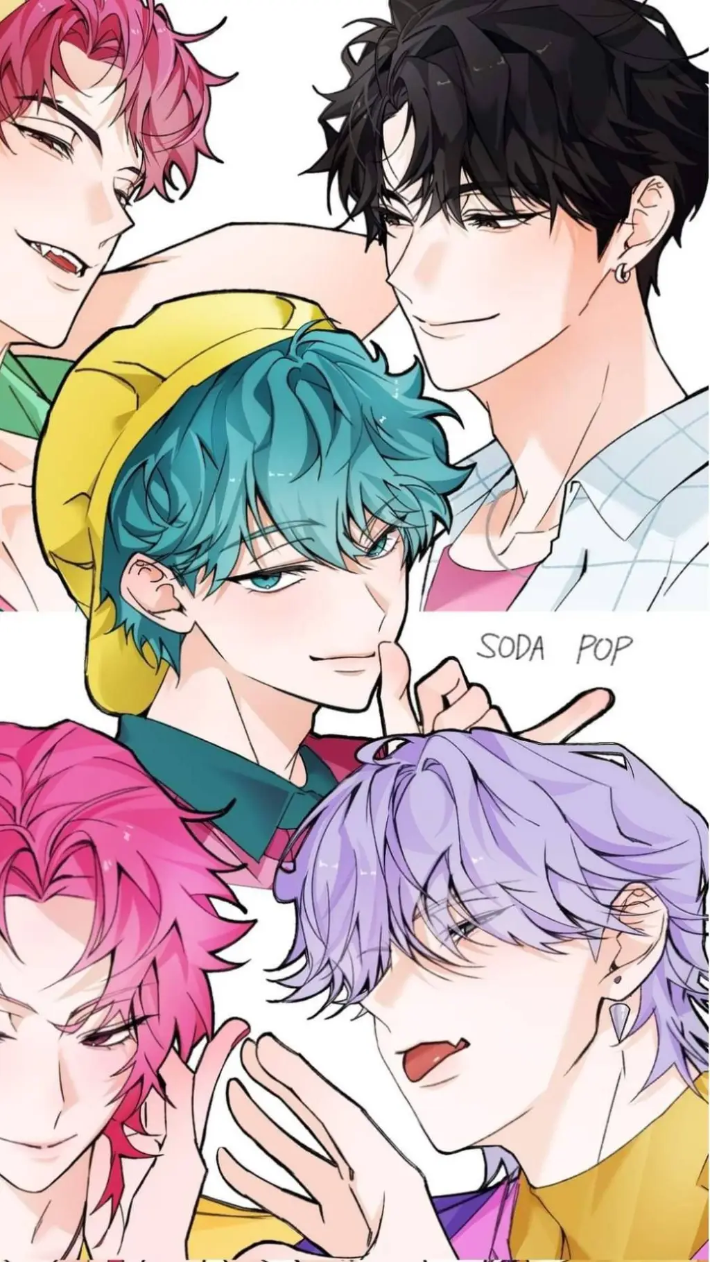 ai character: saja boys  background