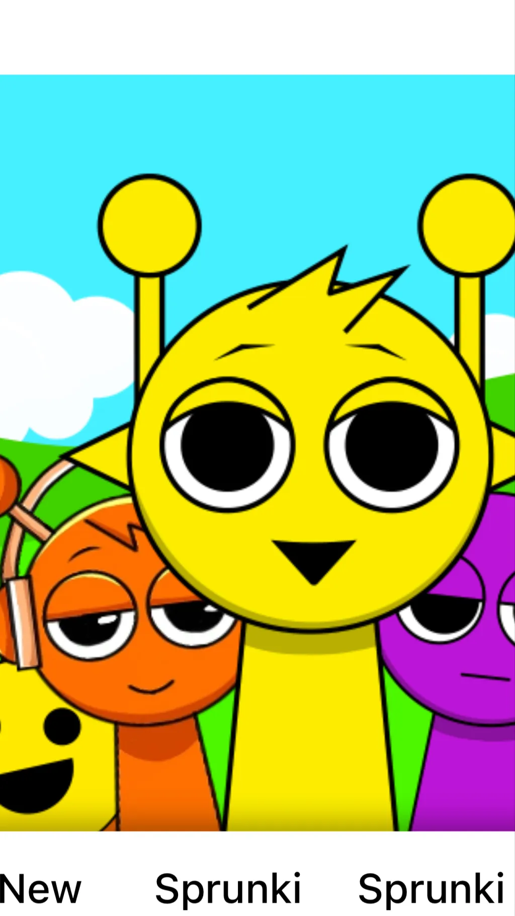 ai character: Sprunki background