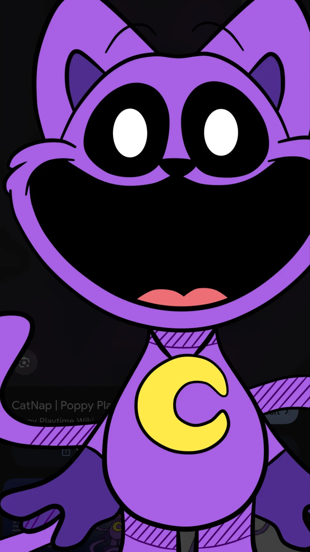 ai character: Cat nap background