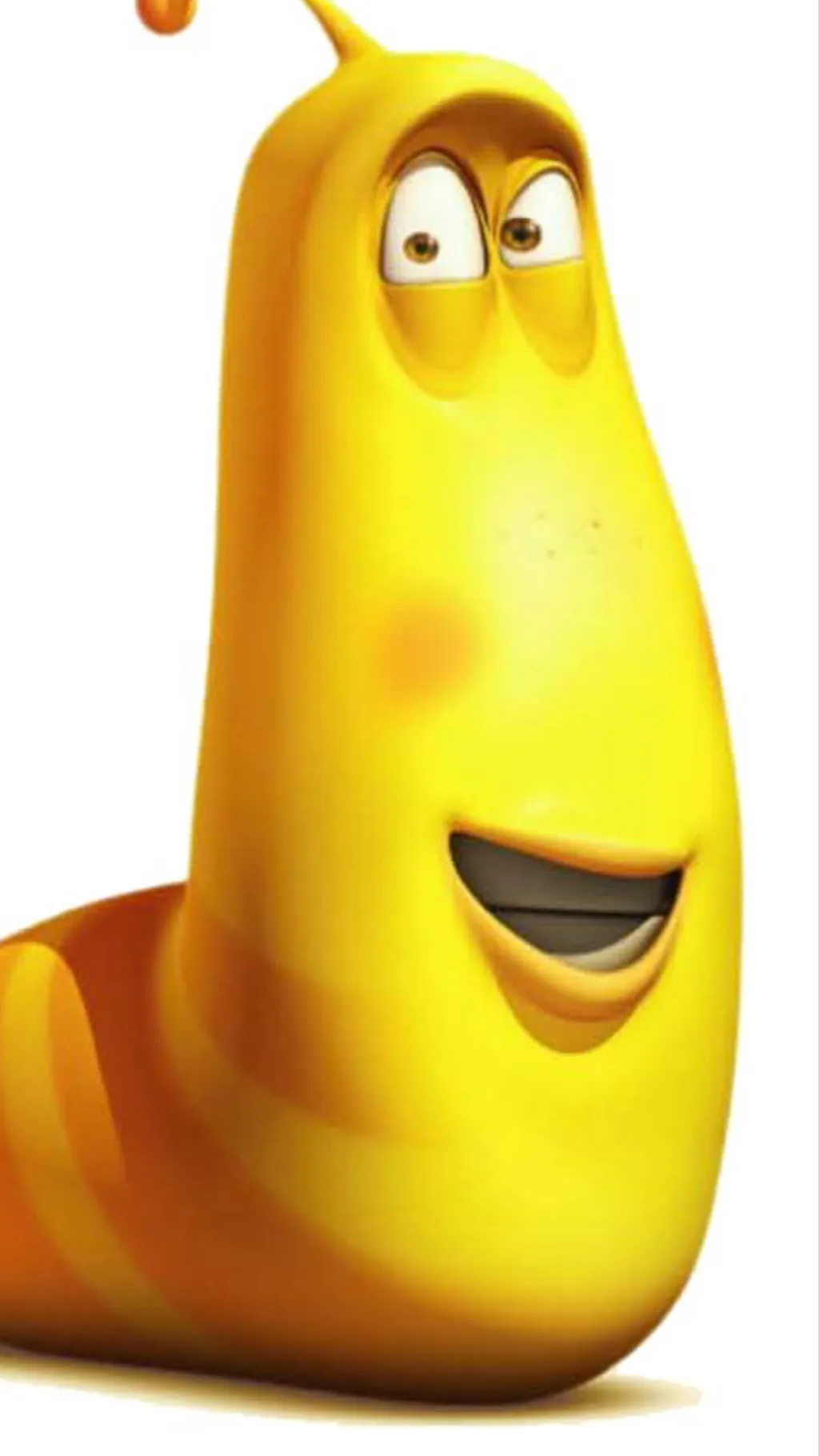 ai character: Yellow larva background