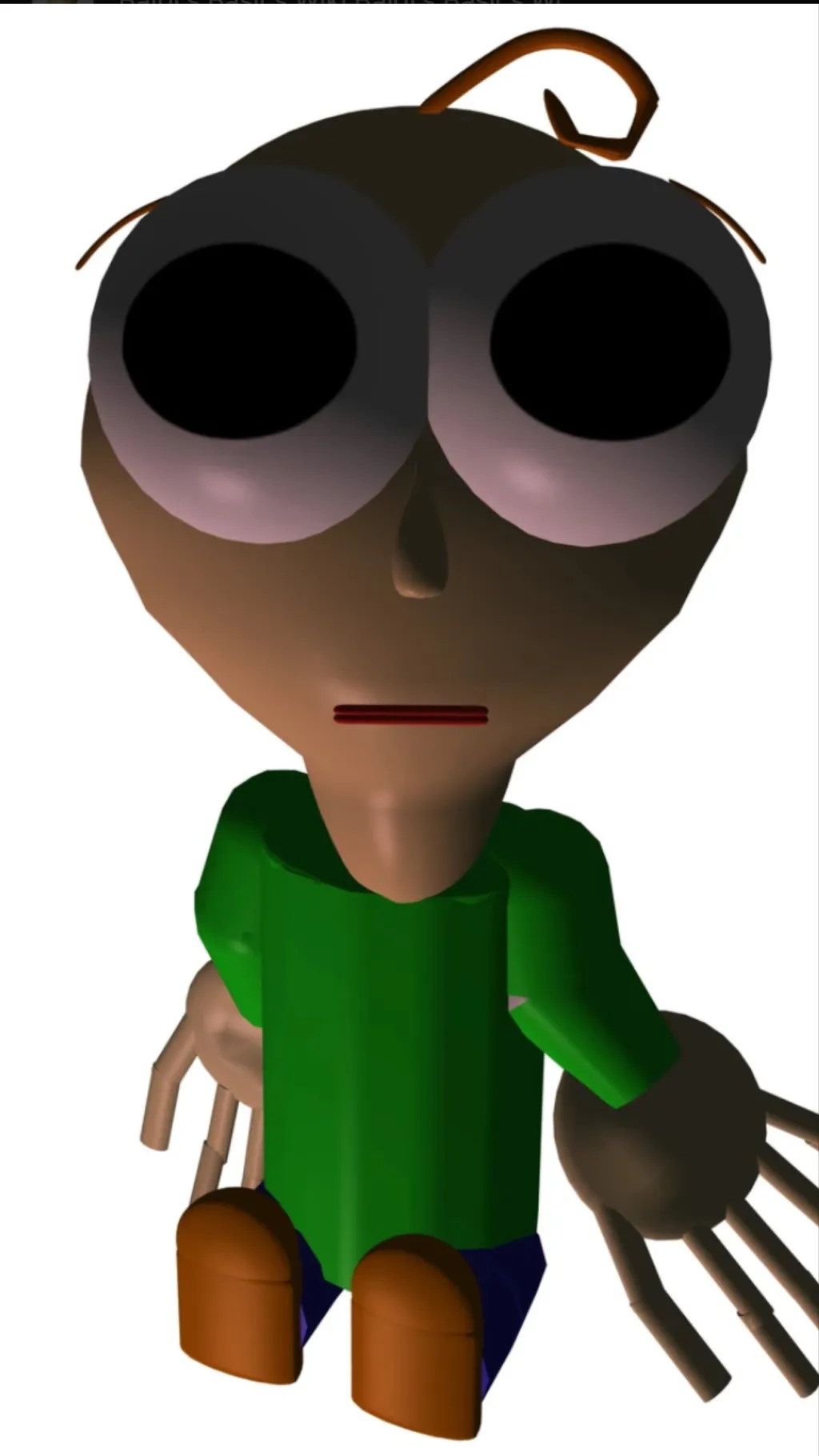 ai character: Baby Baldi background