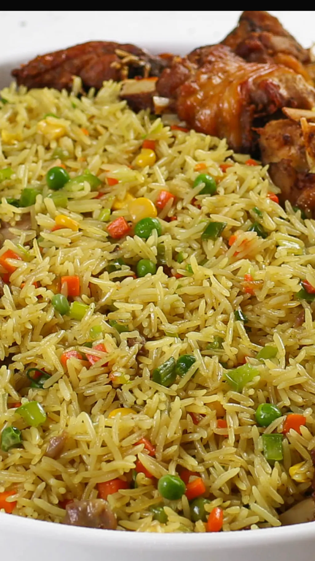 ai character: Fried Rice background