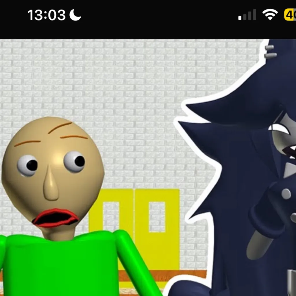 chat with ai character: Baldi n miss circl