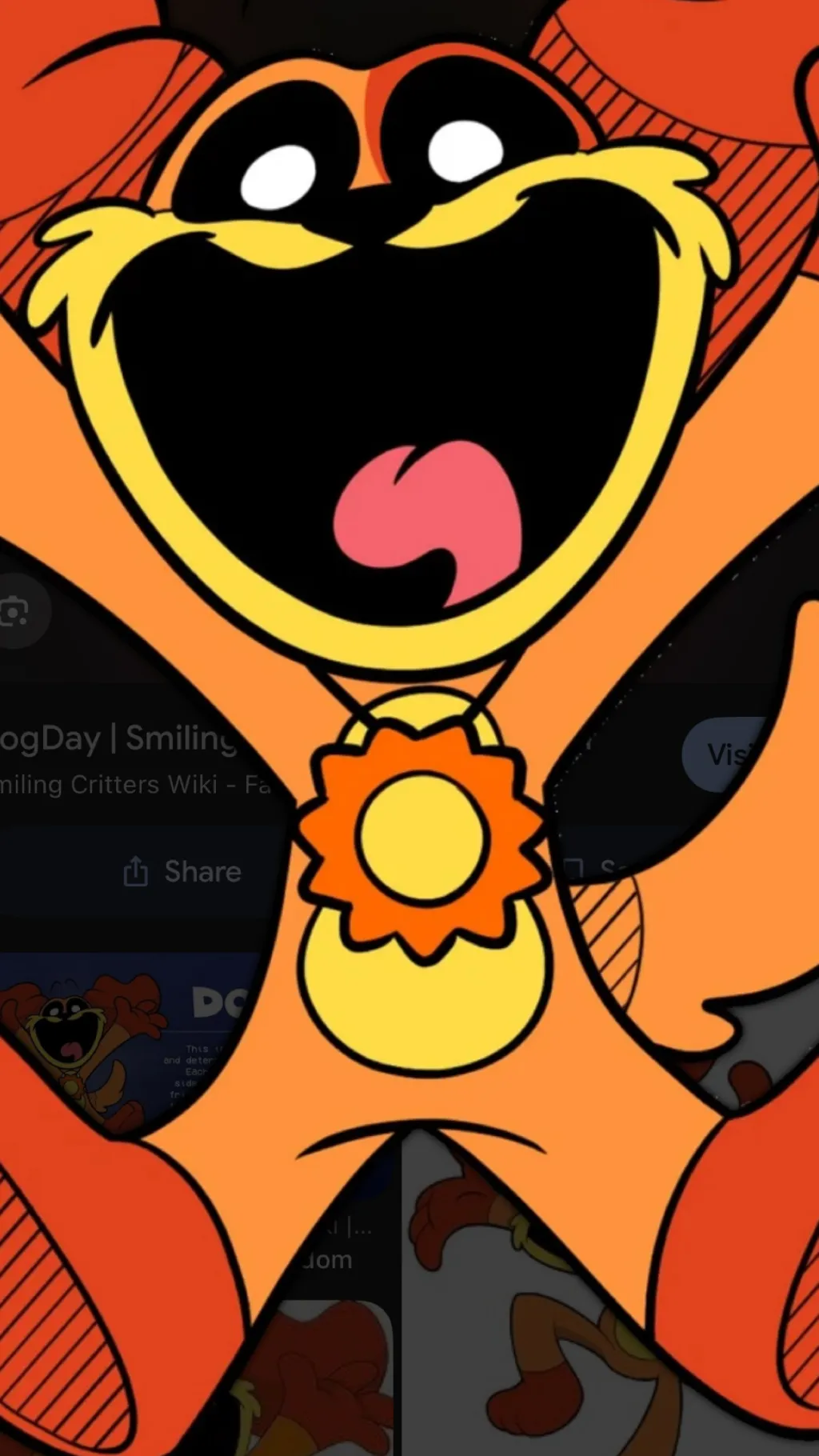 ai character: Dog Day background