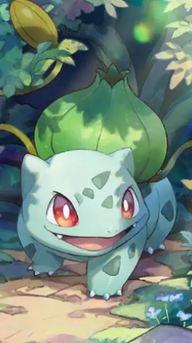 ai character: bulbasaur background