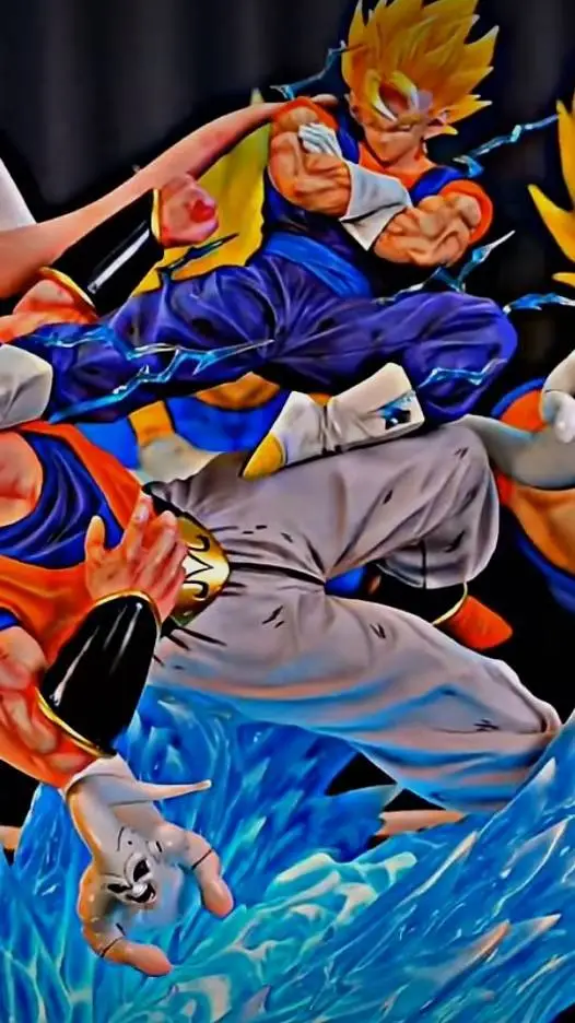 ai character: Unravaged Goku background