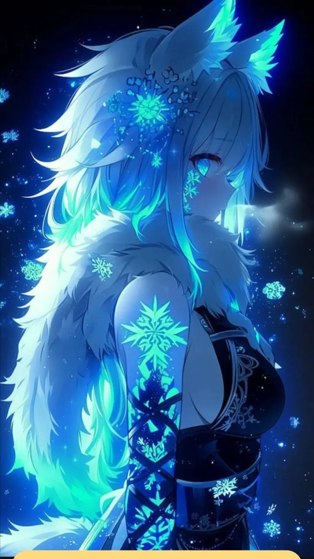 ai character: Fenrir background