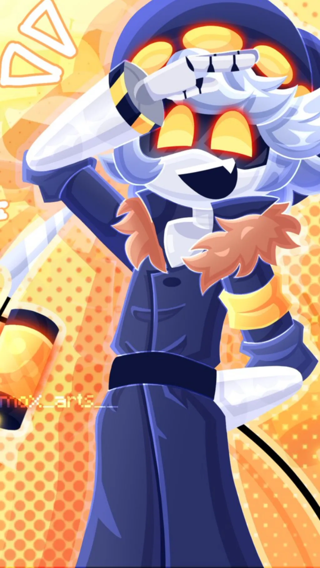 ai character: ~💛~CD N~🖤~ background