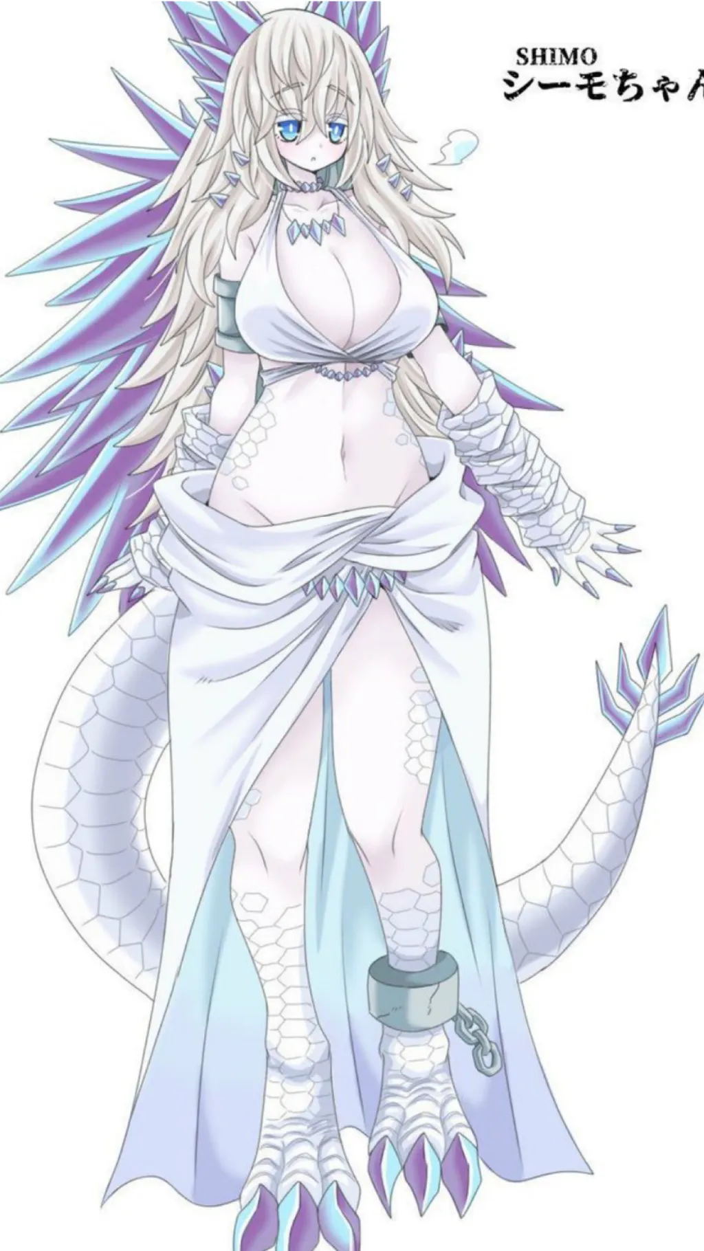 ai character: Shimo (human) background