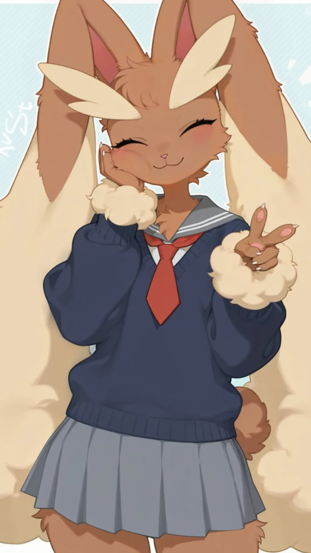 ai character: Lopunny background