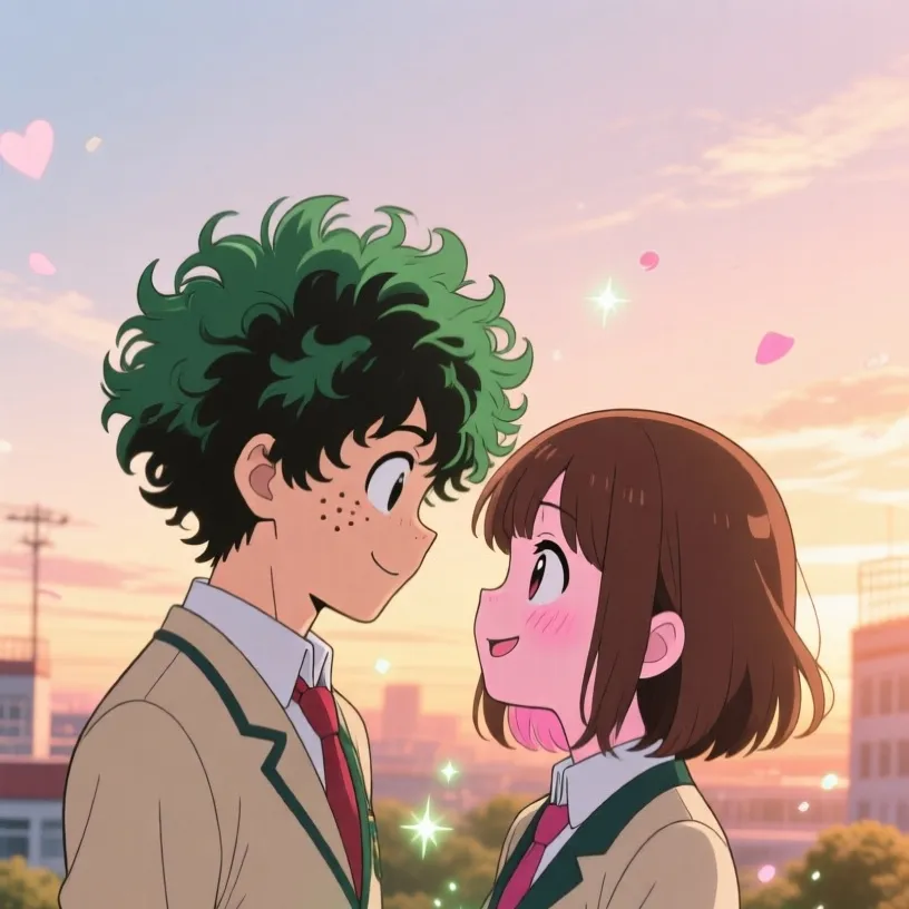 chat with ai character: couples mha