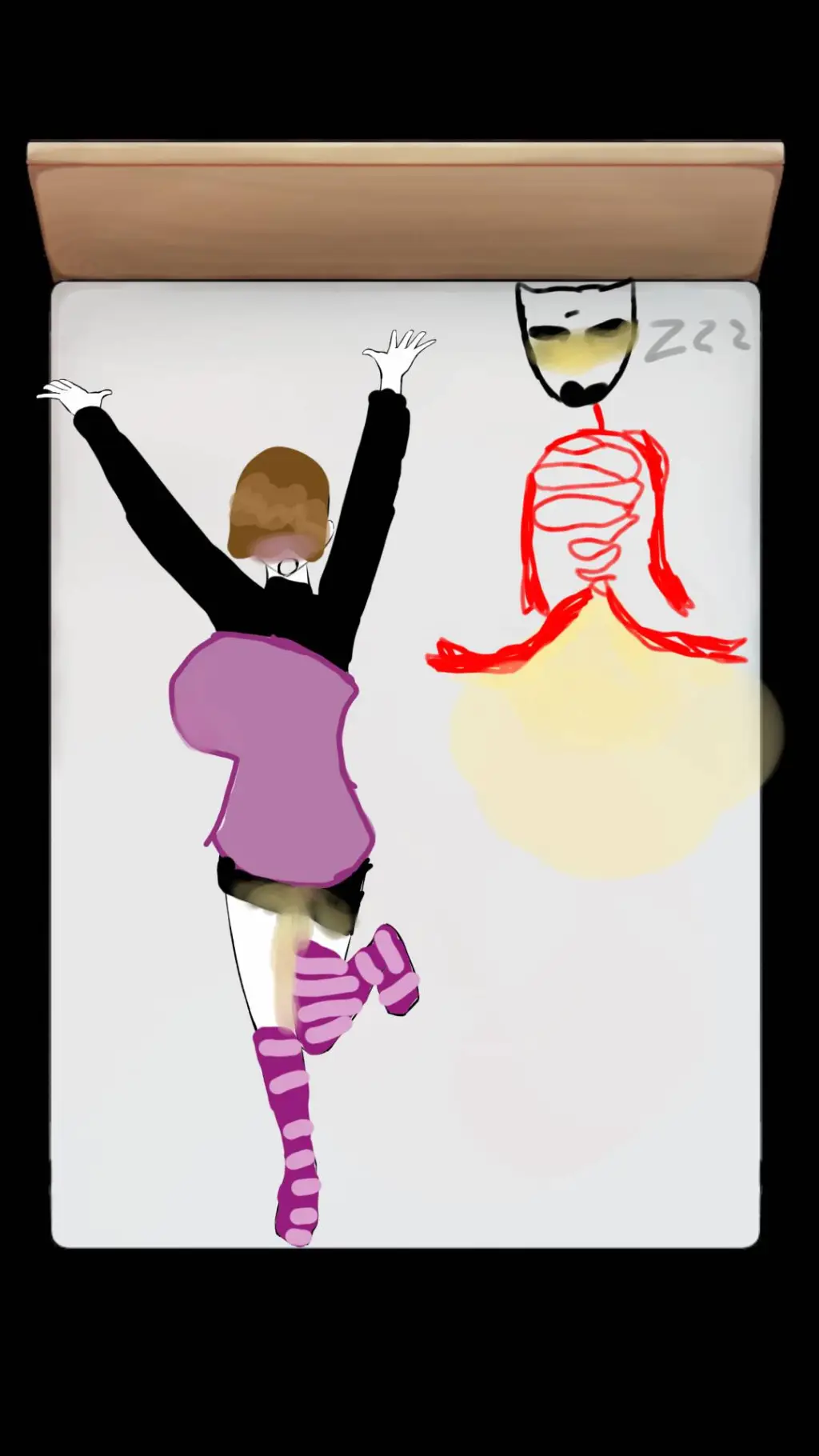 ai character: tadc pee background
