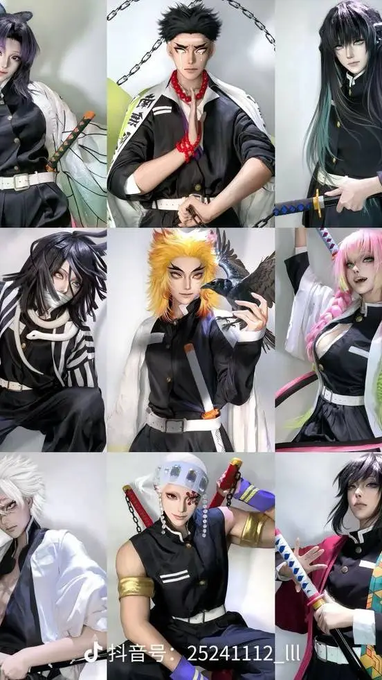 ai character: hashiras vd real  background