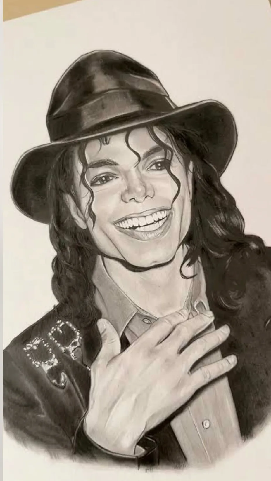 ai character: Michael Jackson  background