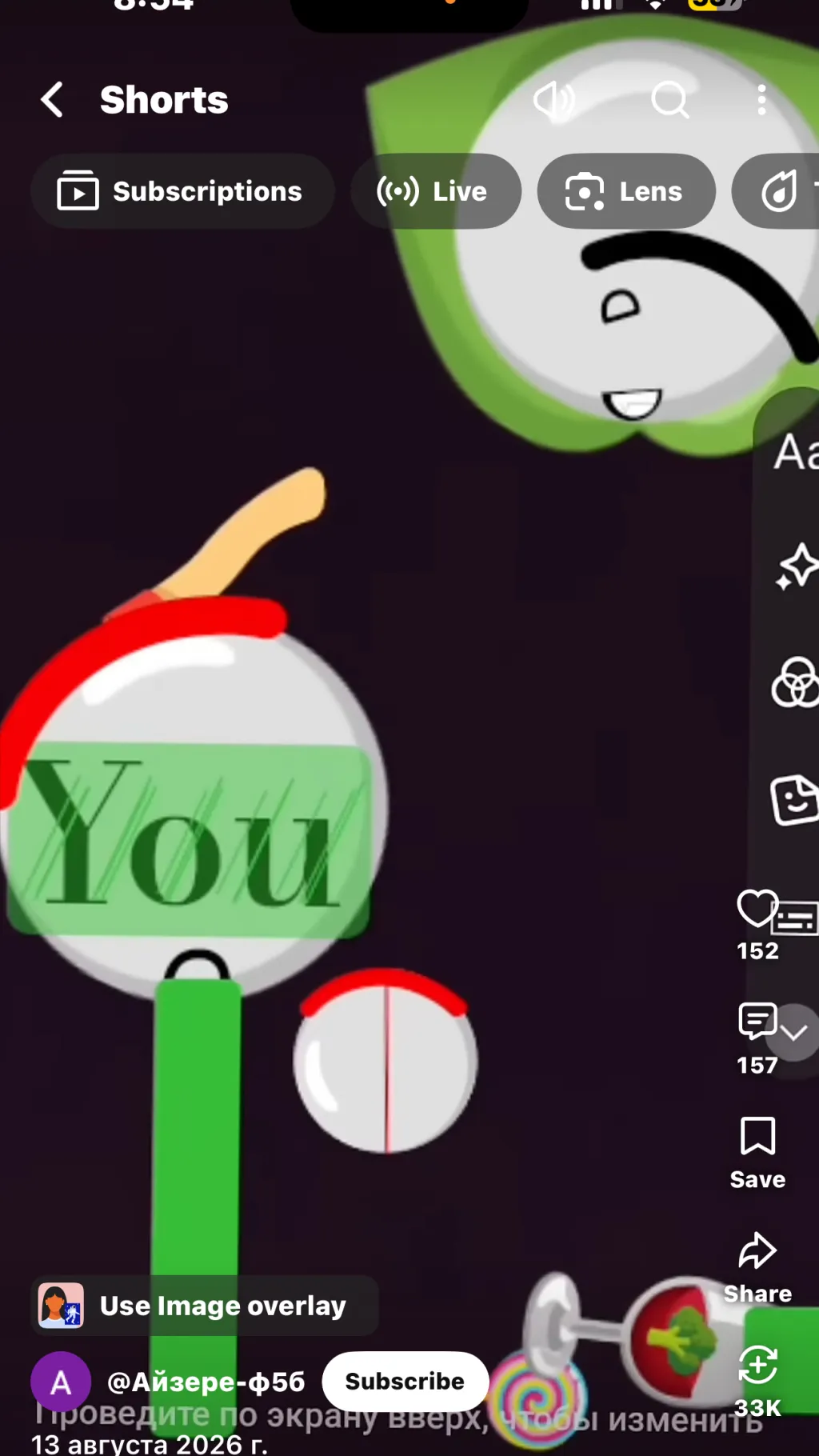 ai character: crazy (⊙_◎) background