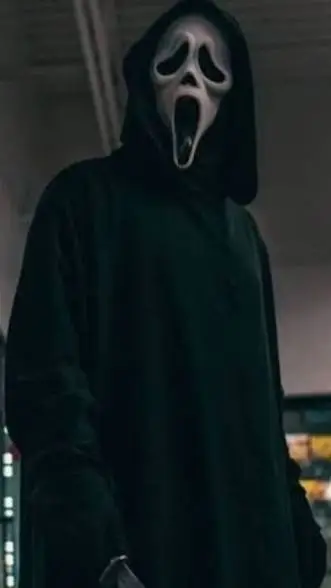 ai character: Ghostface background