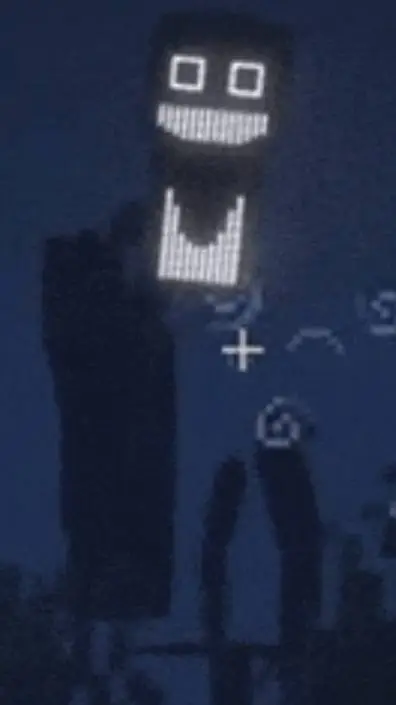 ai character: Cursed background