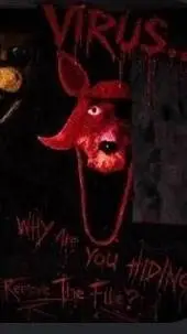 ai character: FNAF VIRUS... background
