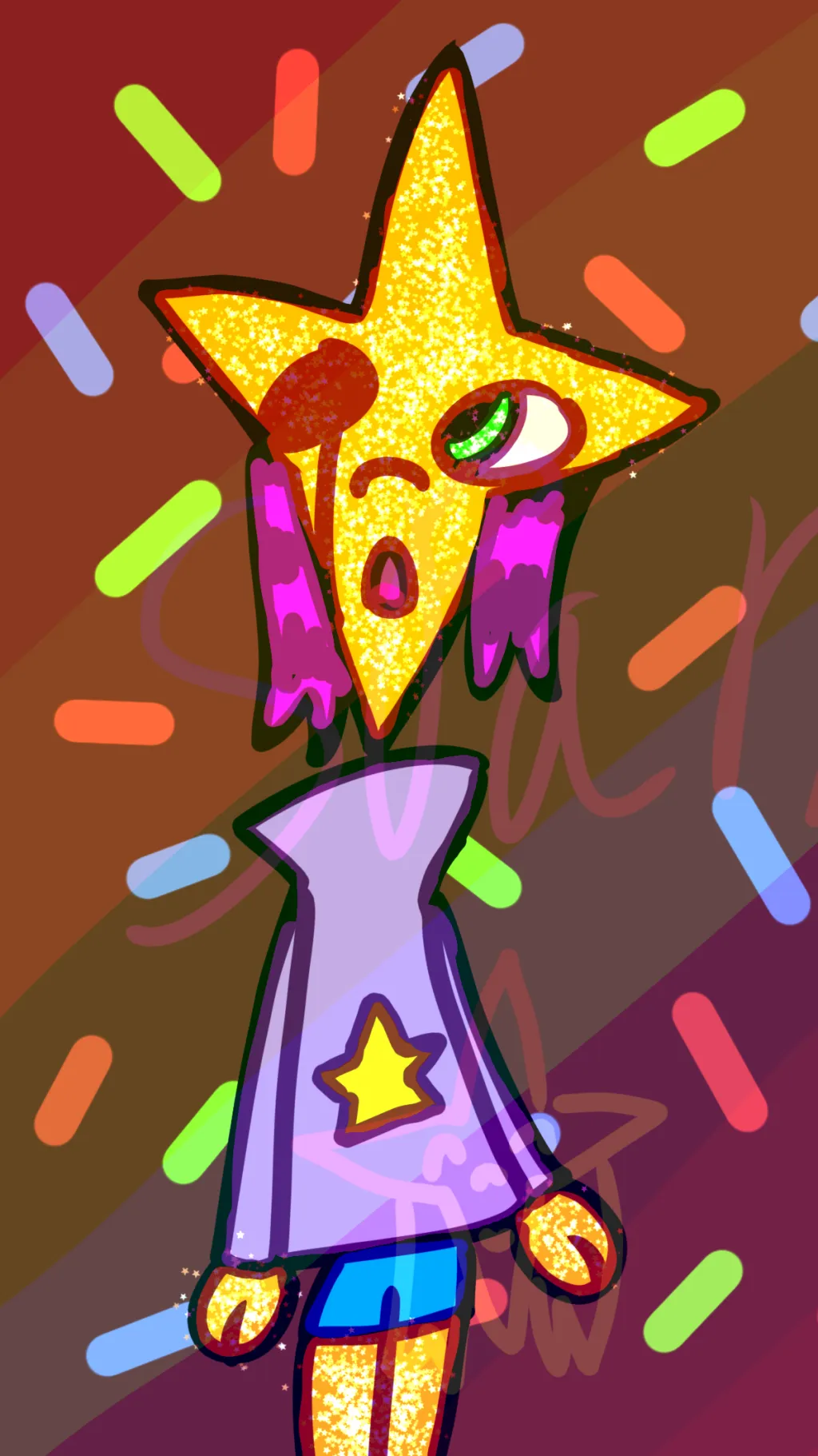 ai character: spark background