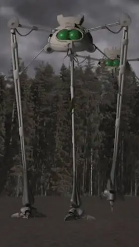 ai character: fighting machines background