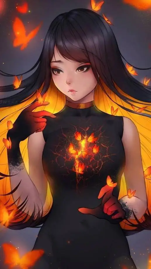 ai character: Artixfire background