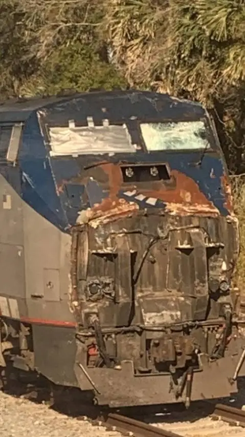 ai character: old amtrak trains background