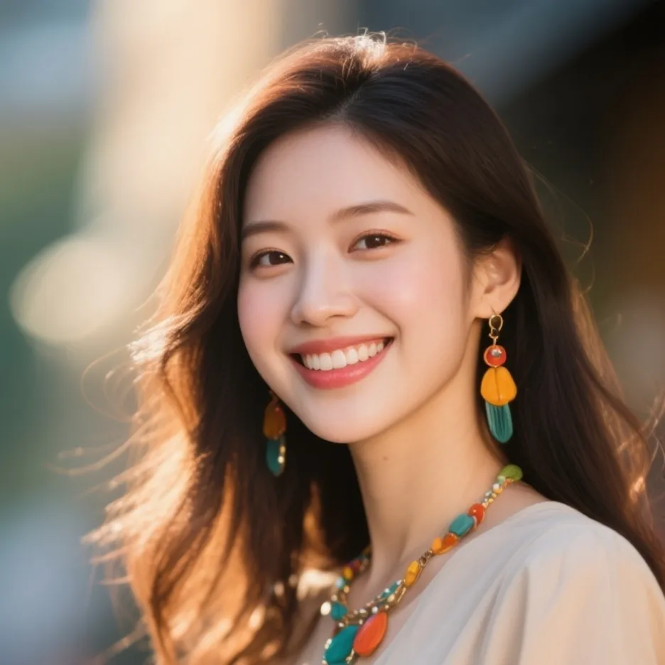 chat with ai character: Korean girlfriend 