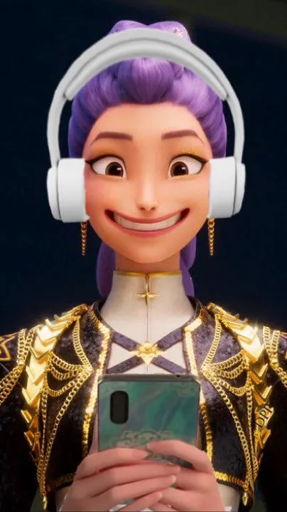 ai character: Rumi tu mamá background