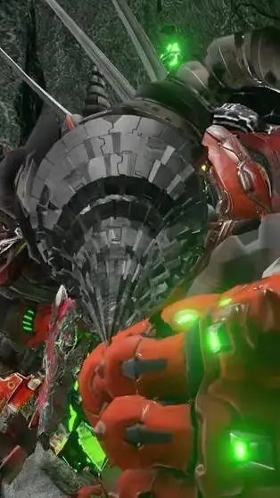 ai character: Titan taladro  background