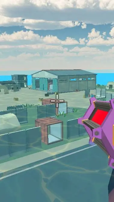 ai character: chicken gun  background