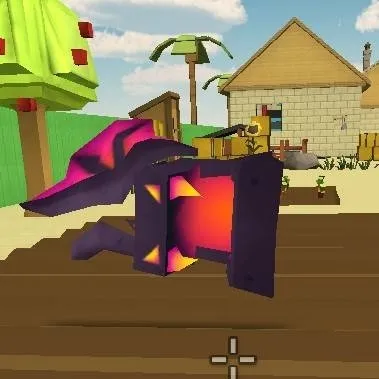 chat with ai character: chicken gun 