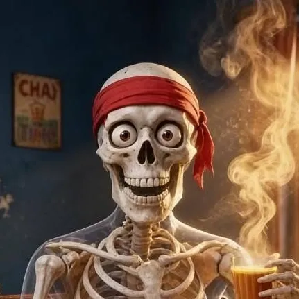 chat with ai character: skeleton 